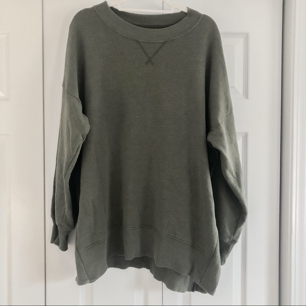 Aerie Green Pullover